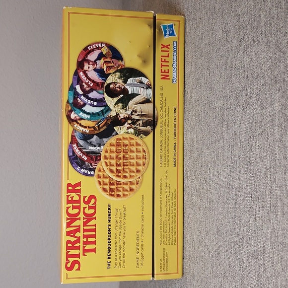 2017 Hasbro Netflix Stranger Things Kellogg's Eggo Card Game - Picture 8 of 11